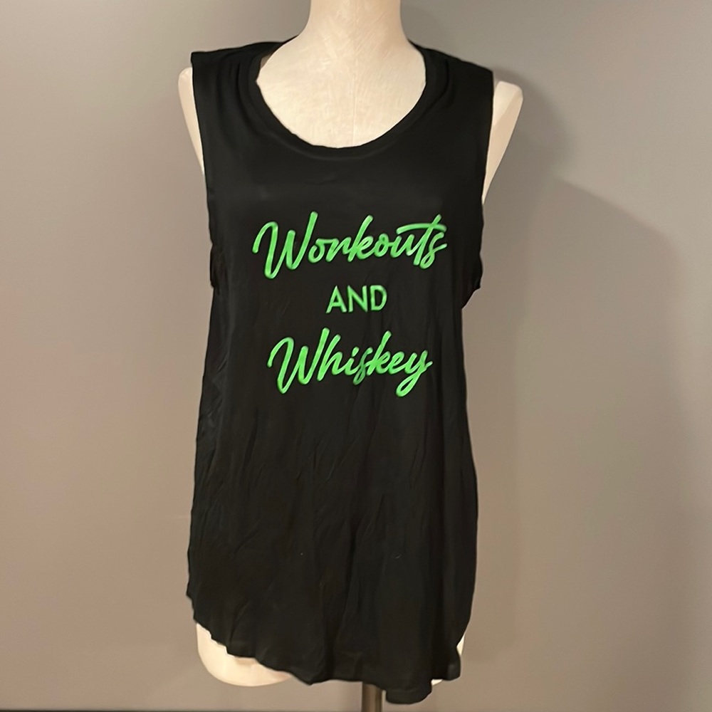 ☘️NWOT Miken Workouts and Whiskey Tank. XL